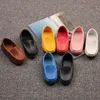 Sneakers dla dzieci swobodne buty płaskie cukierki kolory unisex chłopców dziewczyny miękkie mokasyny ślizgowe buty na pu dla dzieci Rozmiar 21-38 Moccasin 230920
