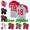 18 Marvin Harrison Special Buckeyes College Football Jersey Ohio State McCord Fleming Wilson Stroud Justin Fields 44 J.T. Tuimoloau Egbuka 2 Young Olave George Bosa