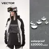 Skiing Suits VECTOR Ski Jacket Men s and Women s Single Board Double Loose Warm Windproof Waterproof Professional 230920