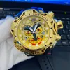 Orologi da polso Invincible Men Wirstwatch Joker Luminoso quadrante grande Orologio imbattuto Invicto Reloj De Hombre for Drop