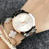 ブランドリストウォッチレディースガールレディースニューヨークスタイルダイヤルメタルスチールバンドQuartz Clock Co 6123279i