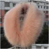 Shawls Winter Women Warm Scarves Faux Fur Collar Mticolor Shawl Female Fashion Autumn Hijab Scarf Drop Delivery Accessories Hats Glove Dhe7E