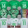 Maillot Asse 2023 2024 As Saints Etienne Doelman Voetbalshirts Boutique Des Verts 23 24 Krasso Wadji Cafaro Charbonnier Kit