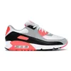 nike air max 90 airmax off white Scarpe da corsa con cuscino da jogging all'aperto per uomo Donna Scarpe da ginnastica blu segnale pietra fossile