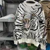 Maglioni da uomo Modello completo tigre WACKO MARIA Maglione lavorato a maglia Uomo Donna 1 1 Felpe jacquard della migliore qualità T230921
