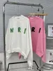 Women's Hoodies High Street Sweatshirts nekbrief bedrukte hoodie ronde trui pullover voor vrouwen