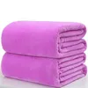 Warm Flannel Fleece Blankets Soft Solid Blankets Solid Bedspread Plush Winter Summer Throw Blanket for Bed Sofa FY5584