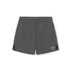 Shorts pour hommes été poche à glissière monocouche course à pied gymnase fitness musculation entraînement à séchage rapide hommes jogging bas de sport