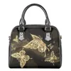 Worka wieczorowa Crossbody Golden Butterfly i kwiatowe nadruki po prostu luksusowa gładka czarna skórzana torebka dla dorosłych samic 230921