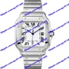 Wysokiej jakości azjatycki automatyczny zegarek 40 mm męski zegarek 35 mm White Targ Watch Silver Sapphire Sapphire 233 V