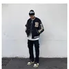 Herenjassen Winter Voor Mannen Y2k Hip Hop Patchwork Leathers Casual Bomber Unisex Varsity Jacket Streetwear Baseball Jassen