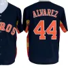 Custom World Series Baseball Jersey 27 Jose Altuve 35 Justin Verlander 44 Yordan Alvarez 3 Jeremy Pena 2 Alex Bregman 30 Kyle TU