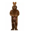 Halloween Brown Rabbit Easter Mascot Costume Prop Show Cartoon Doll Costum Doll Costume Human Costume