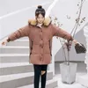 Women's Trench Coats Parka Women 2023 Winter Hooded Warm Female Ladies Woman Outerwear Windbreaker KK2683 X