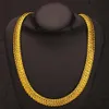 Herringbone Chain 18k Yellow Gold Filled Classic Mens Necklace Solid Accessories 23 6 Inches Length223A