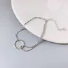 Link bransoletki moda okrągła koralika łańcuch łańcucha Bransoletka Bransoletka dla kobiet dziewczyny urocza biżuteria imprezowa SL104