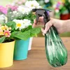 Equipos de riego Botella de spray de plástico de 1000 ml para plantas de jardín de casa Cabello Cuidado personal Pulverizador recargable con modo de flujo de niebla