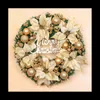 Christmas Decorations Decorative Christmas Wreath Front Door Hanging Christmas Wreath Golden Wreath Hotel Mall Home Decoration(30cm) HKD230921
