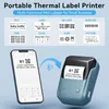 Skrivare Niimbot B1 Portable Label Printer Mini Thermal Self-Hehesive Sticker Printer Mobil Pocket Tag Pris UV Label Klistermärke Printer L230923