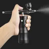 Face Care Devices Oxygen Injector Mini Air Compressor Kit Air-Brush Paint Spray Gun Airbrush For Nano Fog Mist Sprayer Art Makeup USB Rechargeable 230920