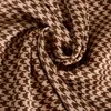 Halsdukar bysifa män silkes halsduk nacke fall vinter man lång mode houndstooth business cravat 17030cm 230921