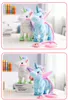 Muñecos de peluche Kawaii Unicornio Juguete de peluche Unicornio Correa Ángel Caballo Muñeca Caminando Cantando Juguete de peluche eléctrico Juguete para niños Regalo 230921