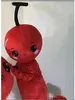 Halloween fruta cereja mascote traje prop mostrar desenhos animados boneca traje traje humano