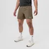 Mäns shorts Sommar blixtlåsficka enstaka lager som kör gym fitness bodybuilding träning snabb torr män jogging sportbottnar