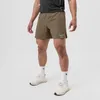 Shorts pour hommes été poche à glissière monocouche course à pied gymnase fitness musculation entraînement à séchage rapide hommes jogging bas de sport