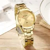 Wristwatches CURREN Gold Watch Women Watches Ladies Creative Steel Women s Bracelet Female Clock Relogio Feminino Montre Femme 230268O