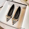 French Style Pumps Women's New Pointed Flat Women's Shoes All-Matching Large Size Women's Shoes Wholesale