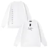 sweats à capuche designer hommes top pulls décontractés couple sweat-shirt survêtement blanc pour hommes cool automne vêtements décontractés blanc L6