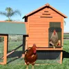 Incubadoras Automatic Chicken Coop Door Opener Bateria Powered Light Sense Control À Prova D 'Água Pet Flap Acessórios Atualização ABS House Gate 230920