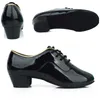 Robe chaussures XIHAHA mode hommes noir chaussure de danse latine talons bas salle de bal hommes danse pour garçons Tango Salsa Rumba moderne Jazz Sneaker 230921