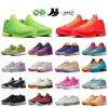 Chaussures de basket-ball Red Reverse Grinchs Keboe Grinch 6 Protro Mamba 8 Halo White All Star Lebrons 20 XX Mambas 6s Think Pink Baskets pour hommes de qualité supérieure AAA + Baskets de sport