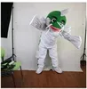 Rabat Factory Green Fish Mascot Costume Sukienka Urodziny Przyjęcie Urodziny Kombinezon Świąteczny Karnawał unisex dla dorosłych strój