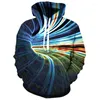 Voor heren Hoodies 2023 Vortex 3D Print Sweatshirt met capuchon Grafisch Grafisch Dagelijks Uitgaan Basic Informeel Trui Lange mouw