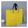 Packing Bags Wholesale Custom Logo Printed Plastic Shop With Handle Customized Garment/Clothing/Gift Packaging Bag Sn1966 Drop Deliv Dhlg0