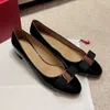 Dress Shoes Versatile classic bow fabric buckle flat shoes with round toe thick heels for comfortable work 230921