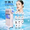 11 in 1 Hydra Aqua Peeling Reinigung Gesichtshautpflege Schönheitsinstrument Hydrodermabrasion Gesichtsmikrodermabrasionsmaschine für die Haut