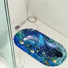 Badmatten 35x70cm Ocean World PVC Anti Slip Douche Badkamer Mat Douche Pad Tapete Banheiro Antiderrapante Tappetino Doccia 230921