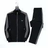 24Tracksuit Black Tracksuit Men Sportswear Designer Hoodie Mens Pants Running Basketball 2-stuks Set los