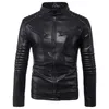 Hommes en cuir Faux Drop Jacket Hommes Automne Slim Fit Moto Bomber Vestes Manteaux Grande Taille 5XL 230921