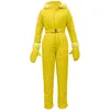 Skipakken Ski-jumpsuit Dik Winter Warm Dames Snowboard Skipak Buitensporten Vrouwelijke broekset Ritspak A 230920