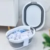 Zlewki łazienkowe 24l składane plastikowe wiadro dom łazienka duża pralnia ubrania do przechowywania domu
