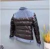 Męskie Parkas Nowa męska kurtka Down Down Winter Losowa płaszcz zagęszcza ciepłą bawełnianą kurtkę Ins Printed Hooded Chlead Jackets Otward Duża rozmiar ubrania x0921