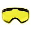 Ski Goggles LOCLE UV400 Antifog Skiing Lenses Glasses Weak Light Cloudy Brightening Lens For S3100GOG201HB3L900 Only 230920