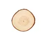 Inne imprezy imprezowe dostarcza ozdoby świąteczne drewno DIY małe drewniane krążenia kółka malowanie okrągłe plastry sosny z dziurą n jutes sn2475 d dhhfg