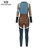 Catsuit kostymer vip mode anime cosplay costume kvinnor män zentai bodysuit semester party catsuit lång ärm sexig smal jumpsuit unisex kläder