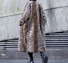 Женское зимнее пальто с плюшевым мишкой из искусственного меха, толстое длинное пальто большого размера